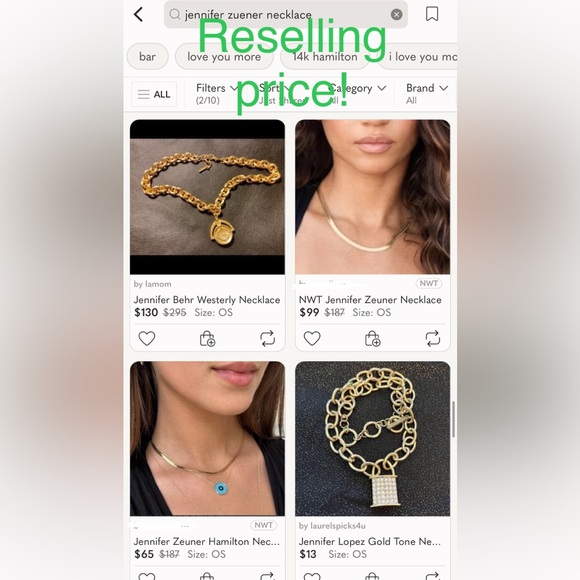 Jennifer Zeuner Necklace (SKU 1) - Picture 3 of 7